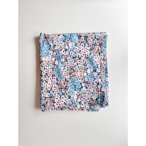 KATE SPADE Daisy Garden Floral Print Cotton Poly Twill Shower Curtain - Picture 1 of 11